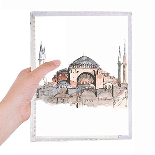 Carnet à spirale Hagia Sophia Istanbul rechargeable pour ne plus manquer de pages