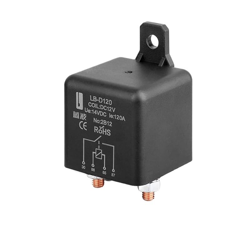 for car Relay Large Current 120/200A 12V 24V Modified headlamp air Conditioning Control(LB-D120DC12V120A)