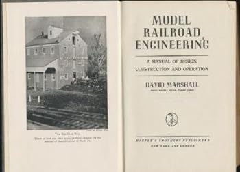 Hardcover Model Railroad Engineering: A Manual of Design, Construction and Operation Book