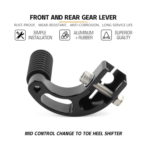 Levier de vitesse talon évite usure bottes Softail Breakout - 4
