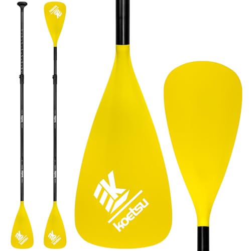 KOETSU 3-Piece Adjustable SUP Paddle - Convertible Stand Up