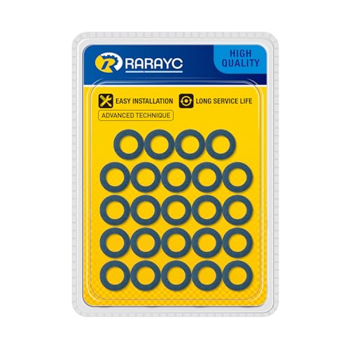 (24Pcs) Oil Drain Plug Gaskets Replacement for Toyota Lexus Scion Crush Washer Seals Replaces# 9043012031 Aluminum