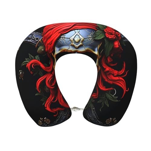 Almohada de viaje espuma viscoelástica tamaño único miniatura 1