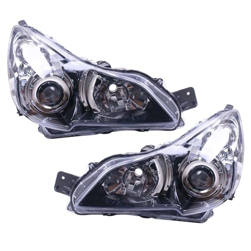 Pair Headlight Lamp Compatible With Subaru Liberty/Outback 05/2009-06/2012 HID Xenon Front Headlight Assemblies Without bulb Replce 84913AJ240 84913AJ250