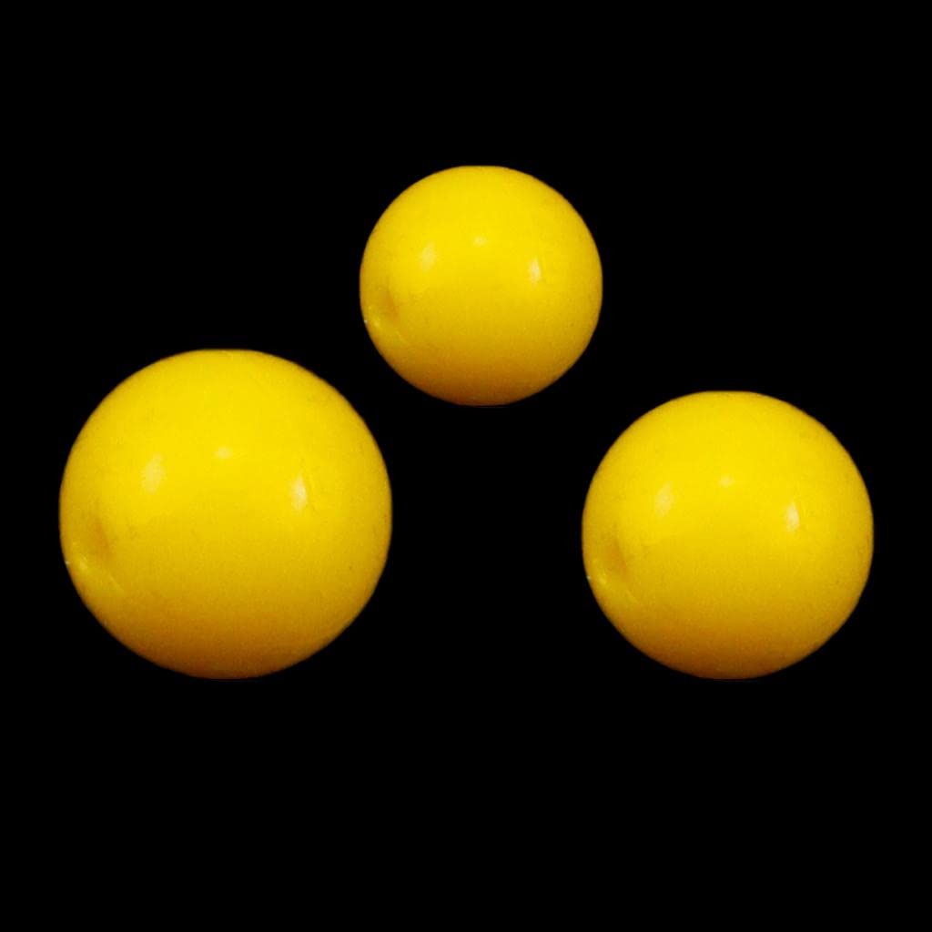 Lot de 100 appâts de pêche doux aromatisés au maïs – Jaune S