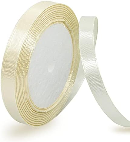 Royal Blue Satin Ribbon 25mm, 23 Meters Solid Colors Fabric Ribbon for Crafting, Gift Wrapping, Balloons, DIY Sewing Project, Hair Bows and Cake Decoration