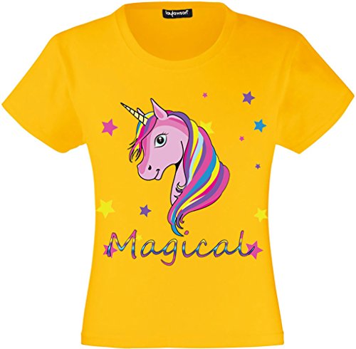 laylawson Filles Licorne T Shirt Tournesol 14-15 Ans