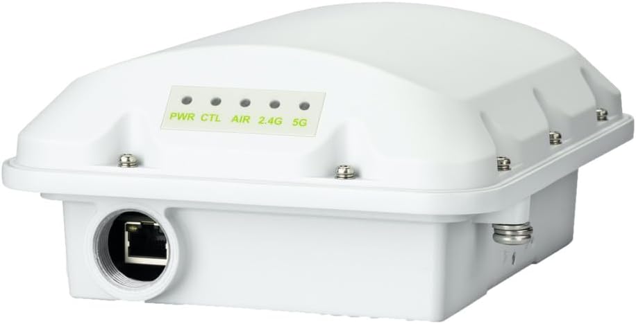 Ruckus T350se Outdoor Wi-Fi 6 Access Point 9U1-T350-US51, Dual-Band 2.4/5 GHz 1 Gbps, 2x2:2 MIMO, 2 Gigabit PoE Ports, N-Type Antenna, USB, Cloud Care Pre-Configured Bundle Eligible