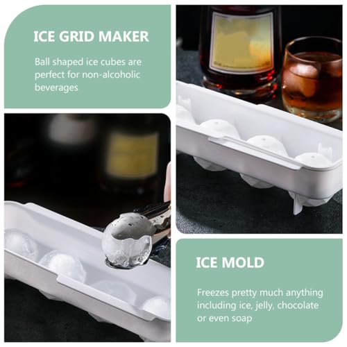 SHINEOFI Molde para Esferas de Hielo 2 Piezas miniatura 4