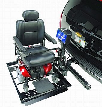 Harmar Mobility AL560 Automatic Powerchair Lift Outside Carrier and AL105 Swing Away Joint