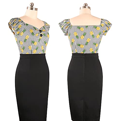 Image of YARN & INK Women's Rockabilly Tops 1950s Pinup Shirt Casual Off Shoulder Vintage Blouse