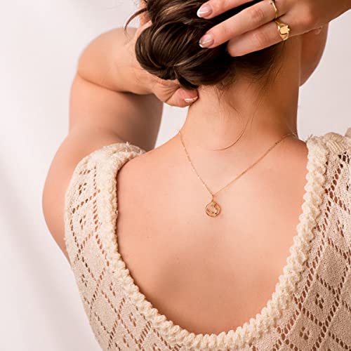 Colgante Horóscopo Piscis Oro Amarillo 18K 12 mm