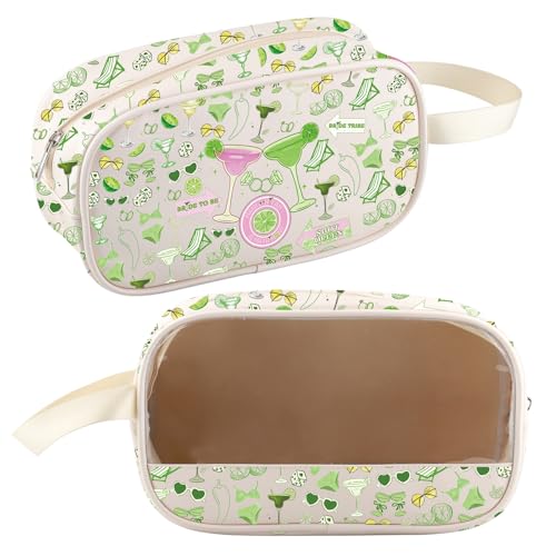 Trousse de toilette transparente de fête : l'accessoire beige idéal pour vos sorties et EVJF