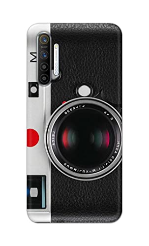 Image of Printed Hard Back Cover Case for Realme XT | Realme X2 | Oppo K5 Back Cover (Vintage Camera) -702