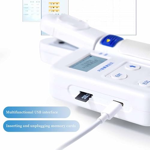 Miernik chlorofilu – zakres pomiarowy SPAD 0,0-990,99, szybkie wykrywanie 0,8 s, przechowywanie danych 16 GB, interfejs USB, obsługa ręczna, dwujęzyczna obsługa