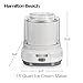 Hamilton Beach Electric Automatic Ice Cream Maker, Frozen Yogurt, Sorbet, Custard, 1.5 quart, White (68880)