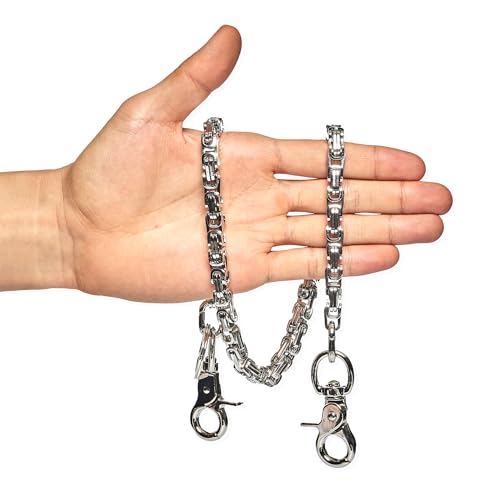 newtro Stainless Steel Wallet Chain for Men Women Boy...