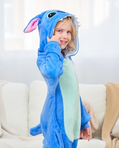 KIANMACAR Kids Animal Onesie Pajamas Halloween Costume Cosplay Sleepwear — view 5