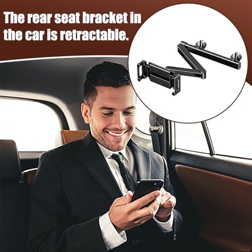 Soporte de tablet para coche universal con rotación de 360 grados 7