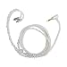 Produktbild ciciglow Kopfhörer-Upgrade-Kabel, Stecker Ersatzkabel Ohrbügel Typ OFC Versilbert Kopfhörerkabel Abnehmbares 3,5-mm-Audiointerface für Shure SE215 SE535 SE846 UE900 Kopfhörer(Silber)