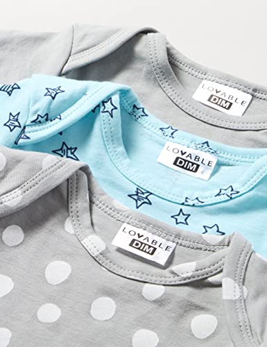 Dim Body Col Americain Bio Manches Courtes Bébé x6 - Image 5