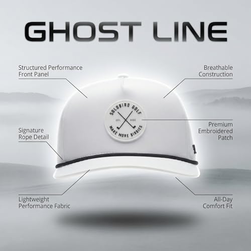 Image of Golf Hat for Men - Golf Snapback - Fun Hat for Golfing - Rope Golf Hat for Men and Women - Make More Birdies
