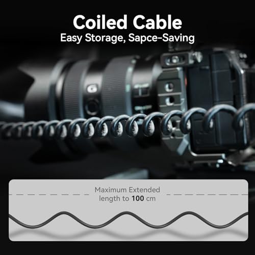Image of Portkeys 8K HDMI Cable Copper Core 3.6mm Diameter 48Gbps Full PIN HDMI 2.1 8K@60Hz, 4K@240Hz UHD Support HDMI A to A for Camera, HDTV, Projector, Computer, Roku, Xbox, PS5, Apple TV (1m)