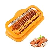 1PC Multifunctional Slicer, Stainless Steel Banana Slicer Sausage Cutter for Hot Dog Banana Ham...