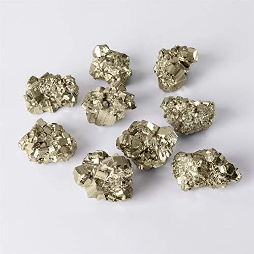 Pyrite naturelle Goled 39 x 37 mm Pierre précieuse brute Rare Crystal