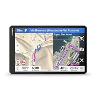 Garmin dēzl LGV720 MT-S - smartes LKW-Navigationsgerät mit 7 (17,7cm) Farbdisplay, vorinstallierten EU Karten (34 Länder), Fahrzeugspezifische Routenführung, Wetterwarnungen, beliebte LKW Strecken