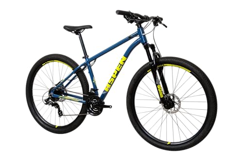 Caloi Bicicleta Aspen, Aro 29, Tamanho 17, Câmbio 24 Velocidades, Azul