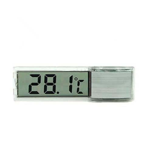 CENPEK Termómetro Termómetro Digital LCD con Ventosa Temperatura del Agua del Tanque de Peces para Peces como…