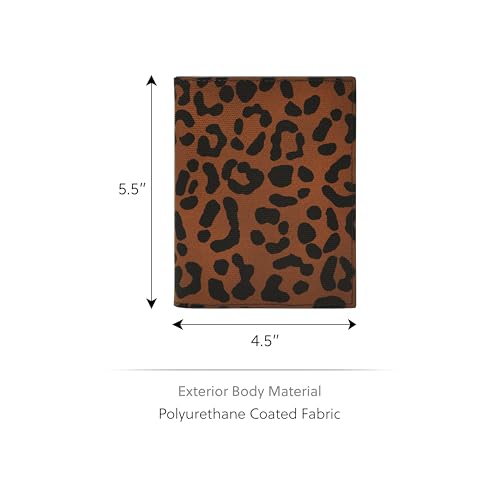 Fossil Passport Case Wallet, Leopard4