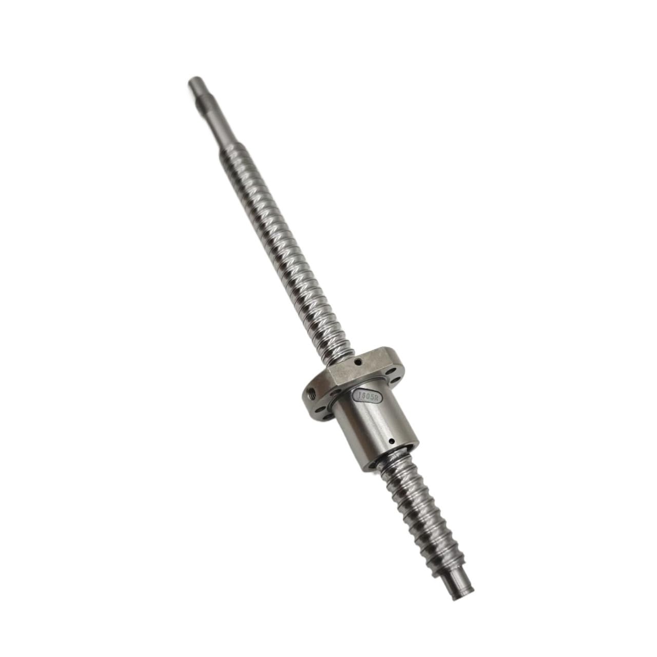Zestaw śrub kulowych, C7 Walcowana śruba kulowa prawa 16 mm SFU1605 BK12 BF12 Nakrętka kołnierzowa obrobiona maszynowo 250-1000(250mm 9.84" long)