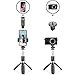 ELEGIANT Palo Selfie Trípode Bluetooth, 4 en 1 Selfie Stick Móvil con...