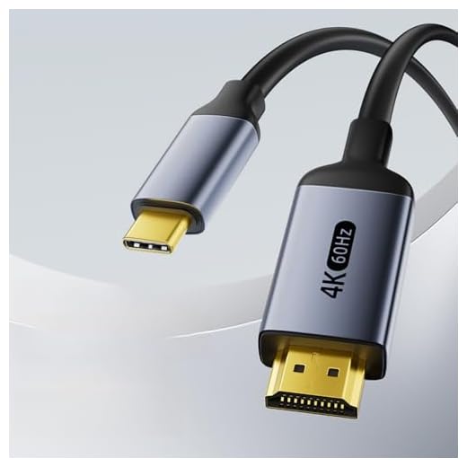 USB C to HDMI Cable 3.3FT/1M | 4K High-Speed USB 3.1 Type-C to HDMI Cord