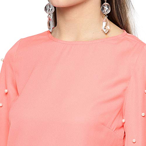 Image of Harpa Women Round Neck Solid Top