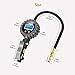 Oasser Tire Inflator with Gauge Tire Pressure Gauge Inflator 255PSI Air Compressor Accessories with Brass Air Chuck Dual Head Air Chuck 1/4