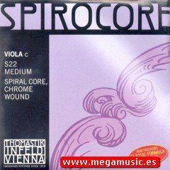 CUERDA VIOLA - Thomastik (Spirocore/S22) (Cromo) 4� Medium Viola 4/4