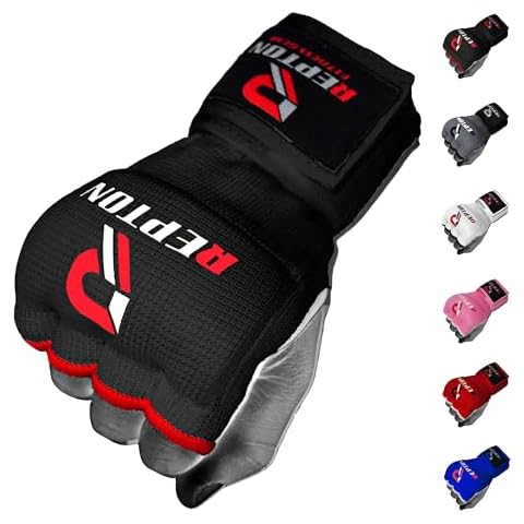 Repton Boxing Hand Wraps with Gel Padding Cover