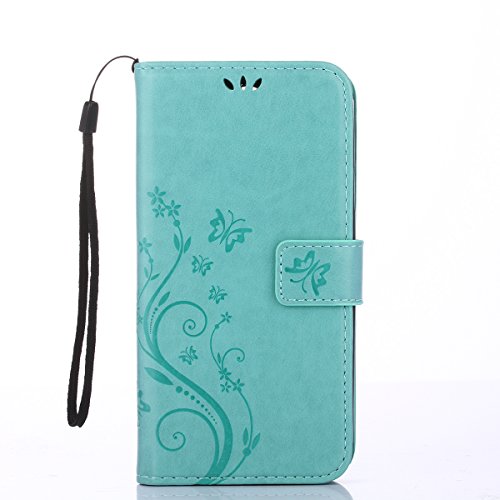 Alfort Funda LG K4 2017, Cáscara LG K4 2017 con Soportes y Flip Caja Portátil con 3 Ranura Tarjetas y Billetera Protección PU Funda para LG K4 2017 Diseño Retro