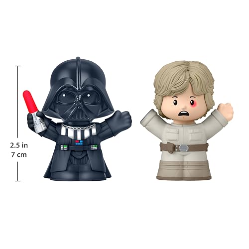 Star Wars Pack 2 mini figurines Little People Collector I Am Your Father 7 cm - vue 7