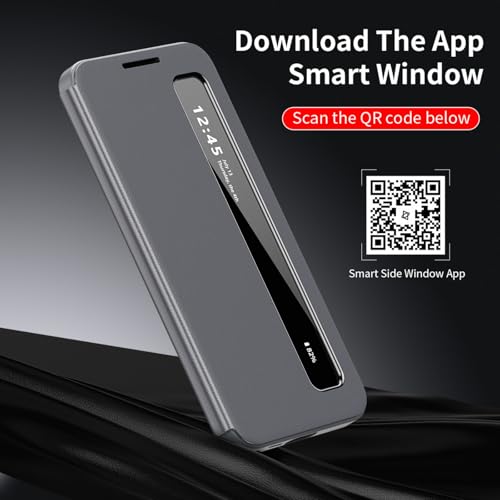 Étui S25 Ultra Premium Smart View Flip Case Fin - 2