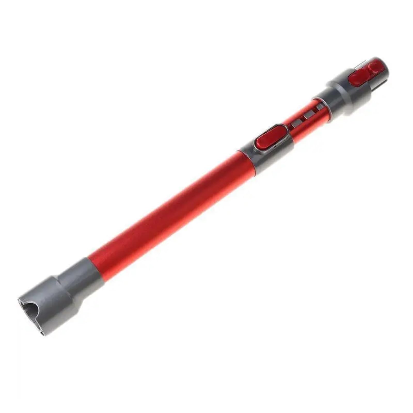 Tubo prolunga telescopico per V7 V10, acciaio inox, rosso