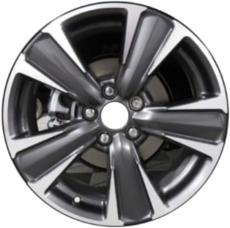 18" 18x7" OEM Machined and Grey Aluminum Alloy Wheel Rim for 2019-2024 Lexus UX200 UX250h | 74386