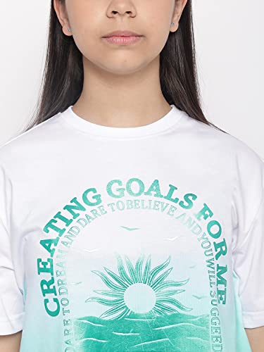 Image of Li'l Tomatoes Girls Cotton Relaxed Fit T-Shirt
