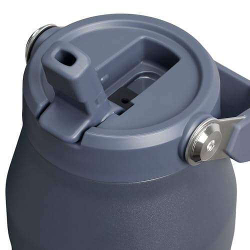 Image of Stanley IceFlow Flip Straw 2.0 Water Bottle 36 oz | Built-In Straw with Larger Opening | Lightweight and Leak Resistant | Insulated Stainless Steel | BPA-Free | Twilight