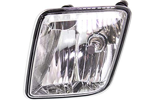Evan-Fischer Front Fog Light Set of 2 Compatible with 2005-2011 Mercury Mariner With bulbs Driver and Passenger Side