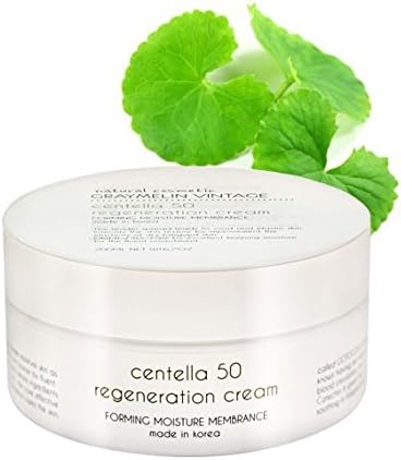 GRAYMELINCentella 50 Regeneration Cream 200ml - Natural Korean Skincare, Soothing, Moisturizing cream, Helps Even Skin tone and Reduce Appearance of Dark spot