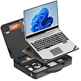 Smatree MobileBase 14インチノートパソコン ショルダーケース ベーススタンドが付き 14インチ Lenovo ThinkBook 14s Yoga Gen 3/Gen 2、富士通 LIFEBOOK MH75/H1、ASUS Chromebook Flip CX3、Dell Latitude 3445 Chromebookなど幅広いノートパソコンに適用（A485S）